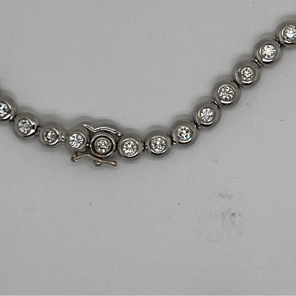 Tiffany & Co. Diamond Necklace in Platinum, '5.50 CTW' - Picture 8 of 11